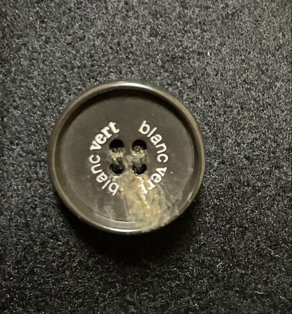 お値下げ‼️ブランベール ネイビー チェスターコート 襟ボールチェーン