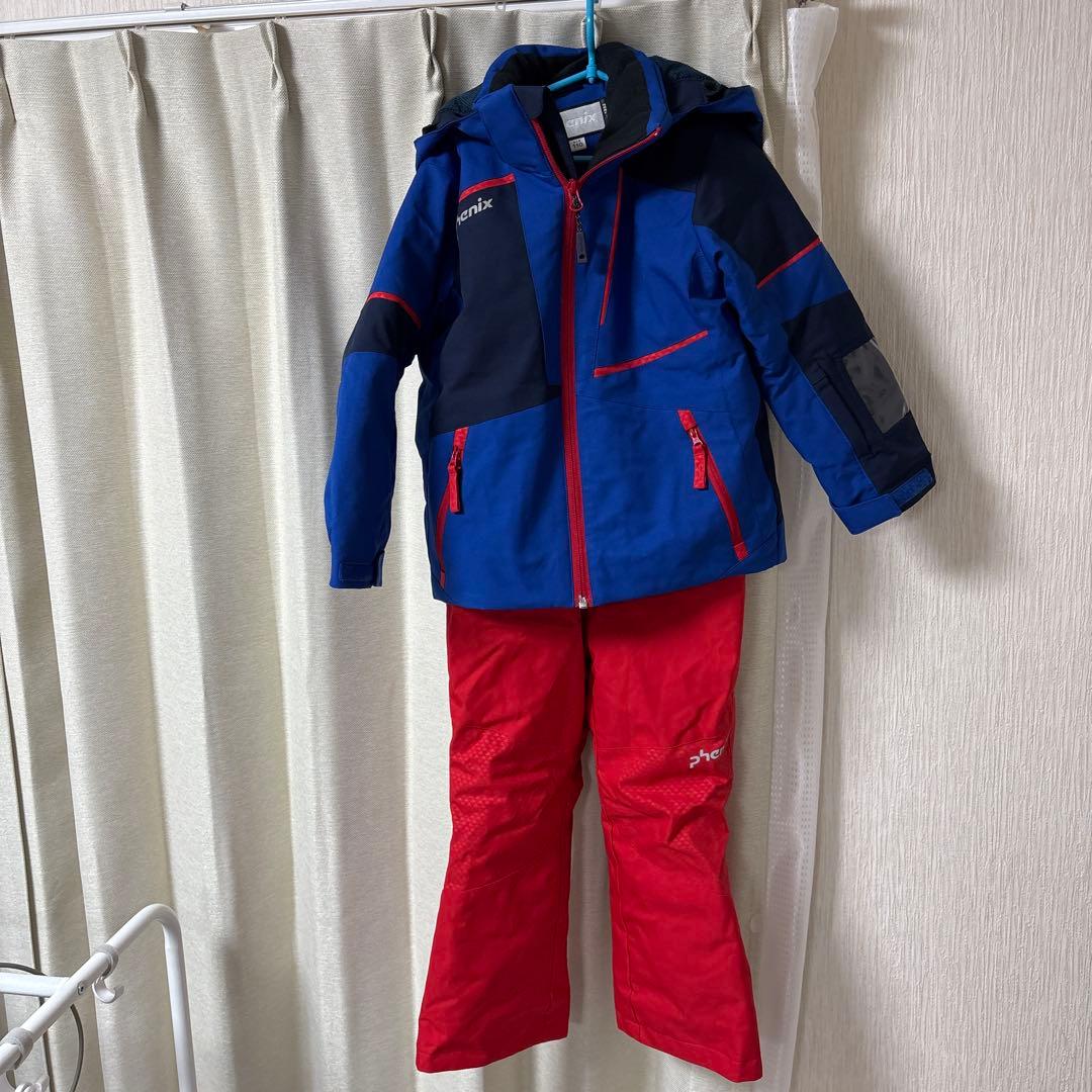 スキーウェア 上下セット　キッズ　phenix スノーウェア　雪遊び フェニックス（PHENIX） スキーウェア キッズ スノーウェア ジュニア