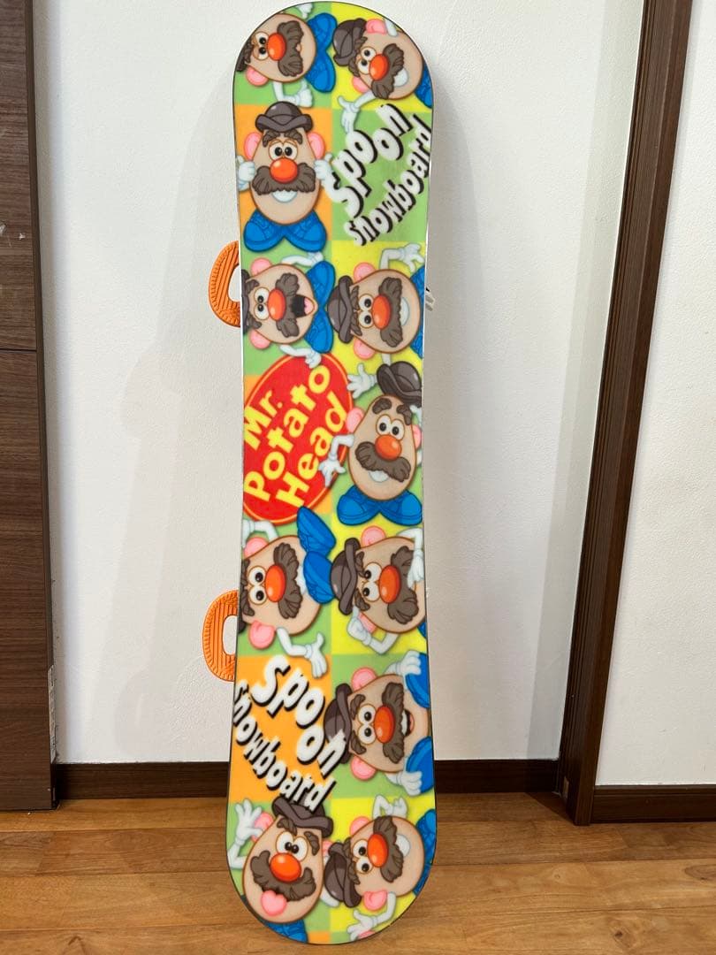 レア新品未使用 キッズスノーボード（120cm）2点セット Mr. ポテト