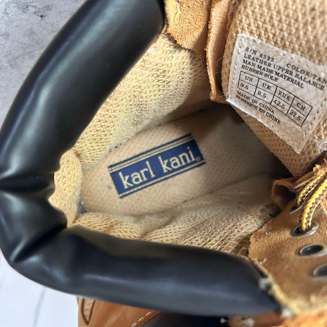 希少✨90' デッドストック KARL KANI カールカナイ ブーツ TAN - メルカリ