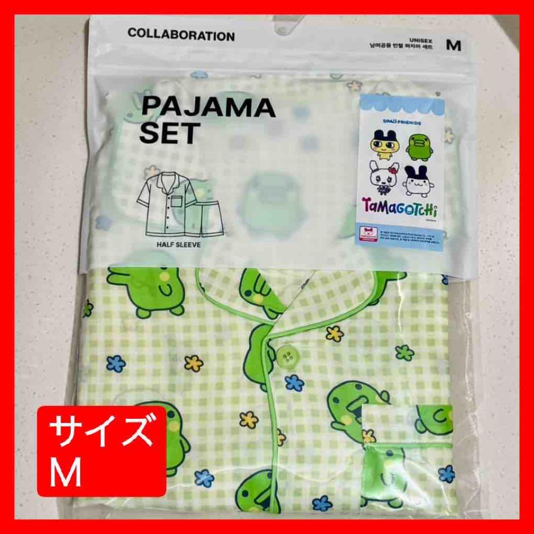 韓国SPAO たまごっち くちぱっち パジャマセット Mサイズ NCT WISH 韓国限定 くちぱっち たまごっち SPAO パジャマ グリーン - メルカリ