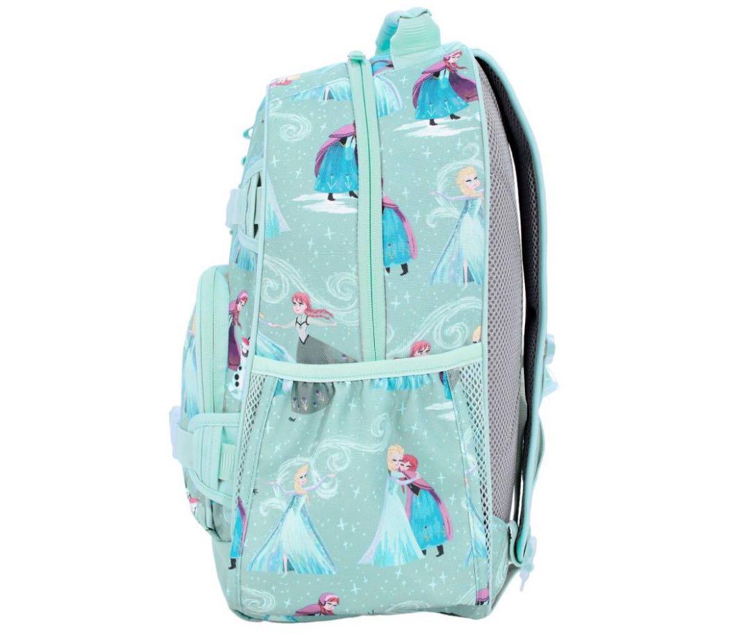 新品 ポッタリーバーン リュック アナ雪 エルサ 水色 レッスンバッグ