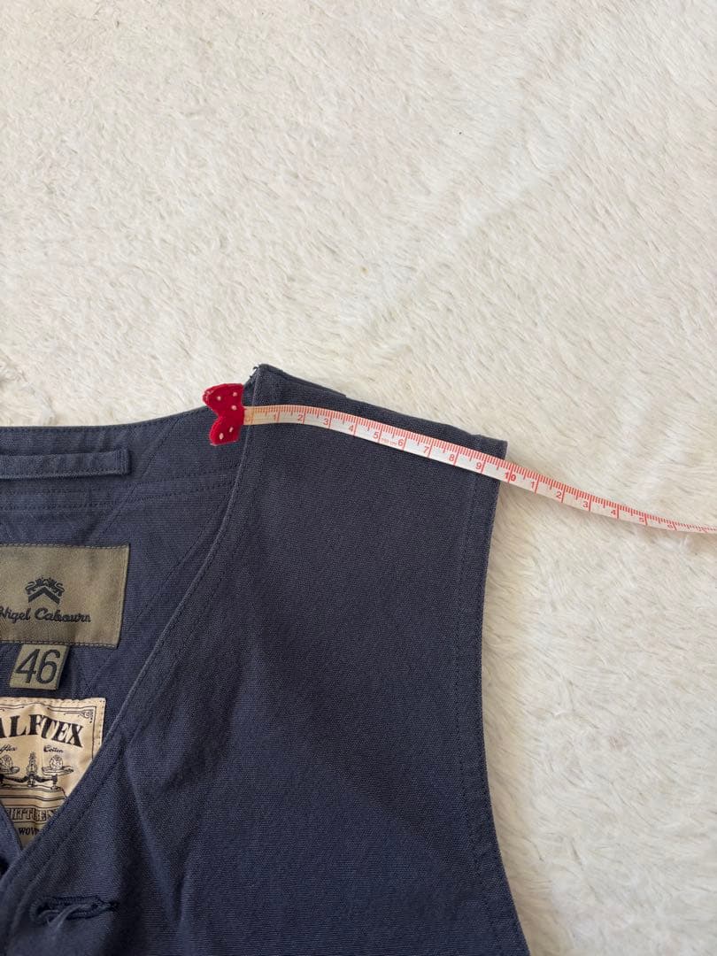 Nigel Cabournハーフテックス ベスト ジレ 46 sサイズ - メルカリ