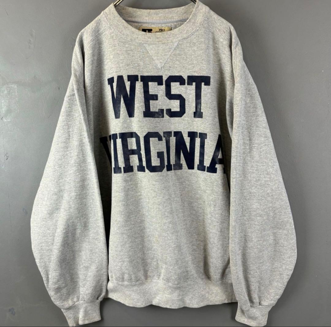 90s USA製 ラッセルアスレチック スウェット Vガゼット 古着 - メルカリ