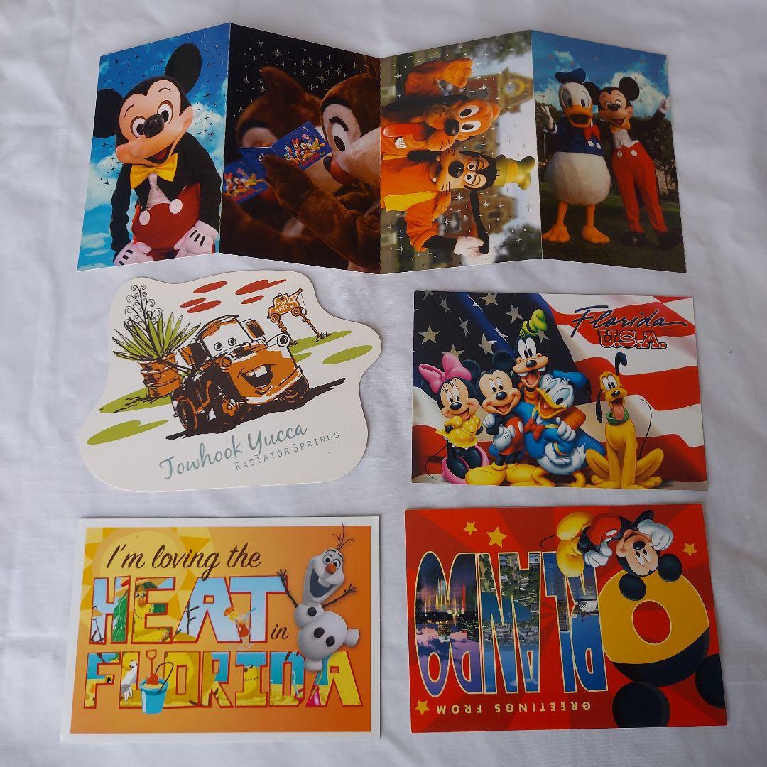 海外ディズニー ポストカード 8枚 - メルカリ