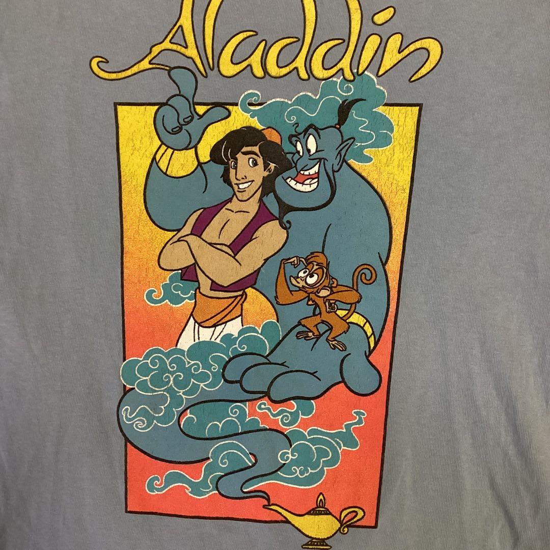 ディズニー Aladdin アラジン ジーニー 半袖Tシャツ Sサイズ - メルカリ