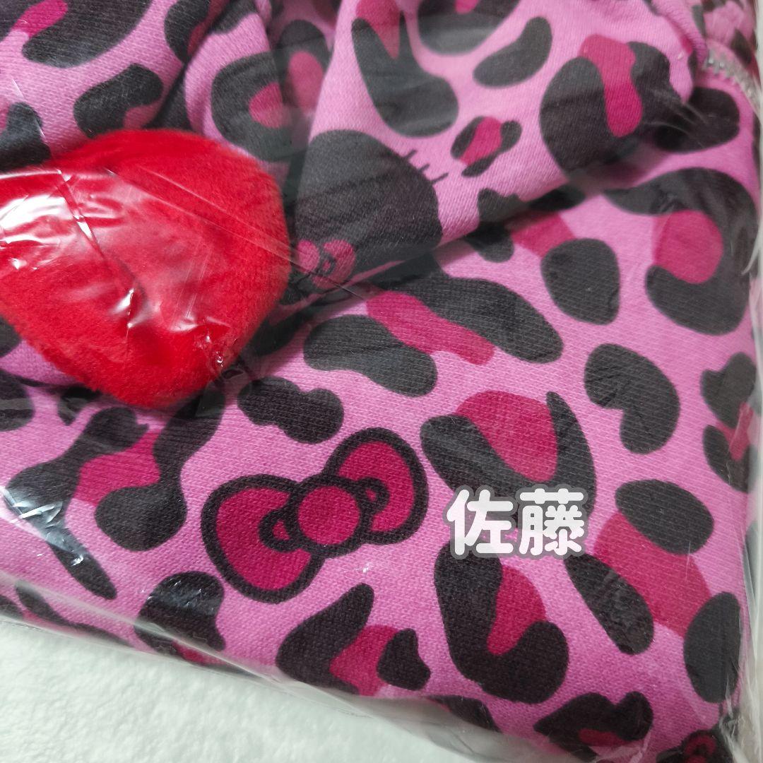 ハローキティ×9090 girl パーカー ピンク豹柄 Mサイズ 平成ギャル