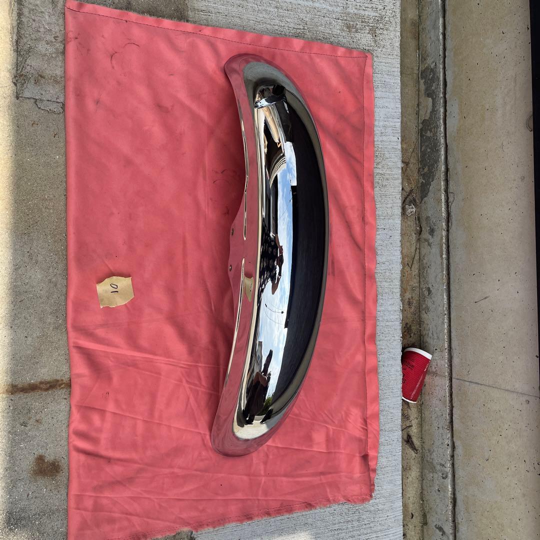 Z1 Z2 KZ900 純正 再メッキ フロントフェンダー 美品 01Z1 Z2 純正