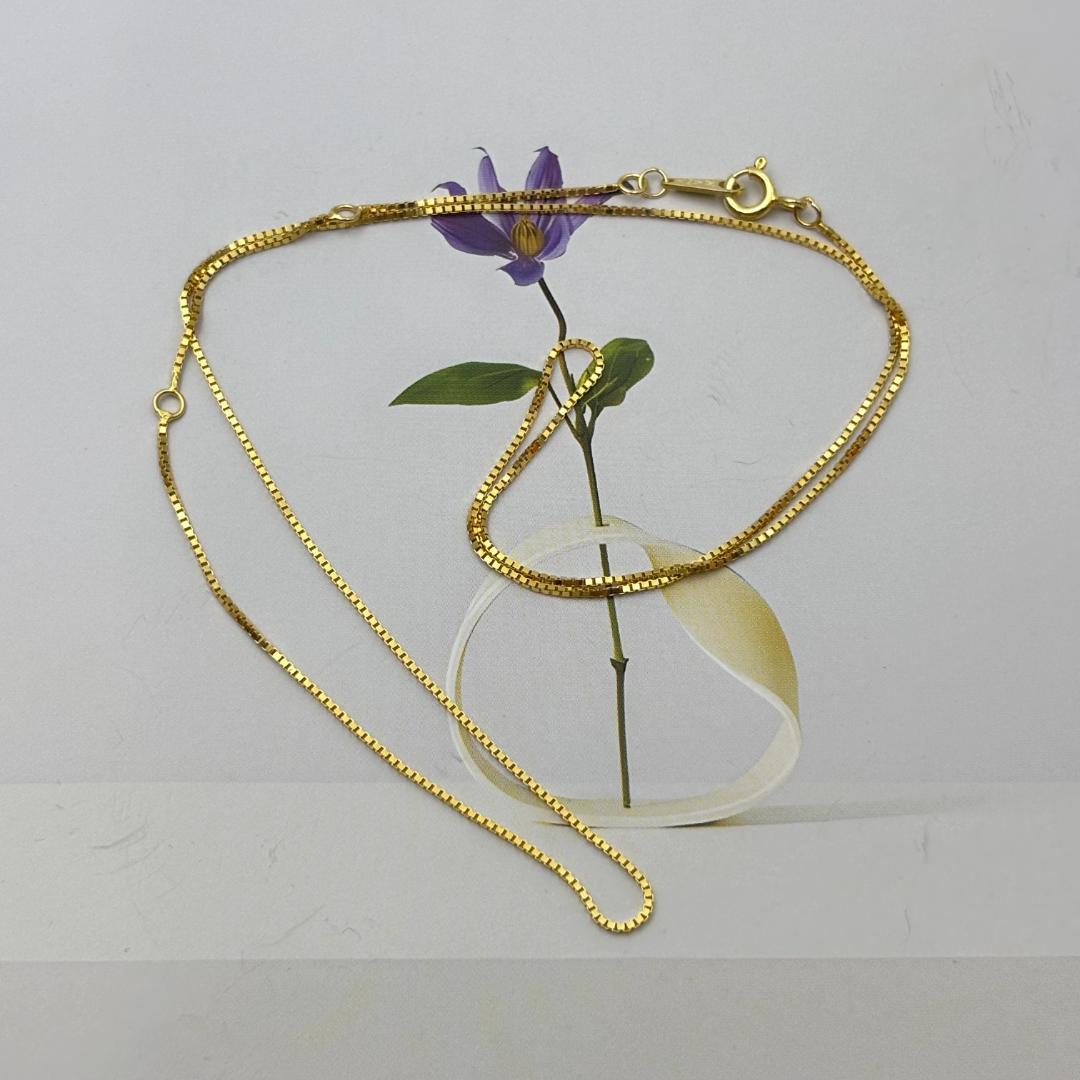 ⭐ 極美品 ✨K18金 スネークチェーンネックレス 1.64g