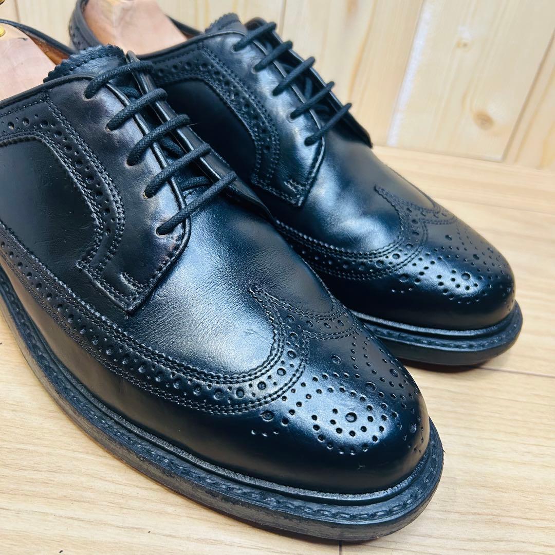 【極美品】FLORSHEIM Limited ウイングチップ 外羽根 7.5D