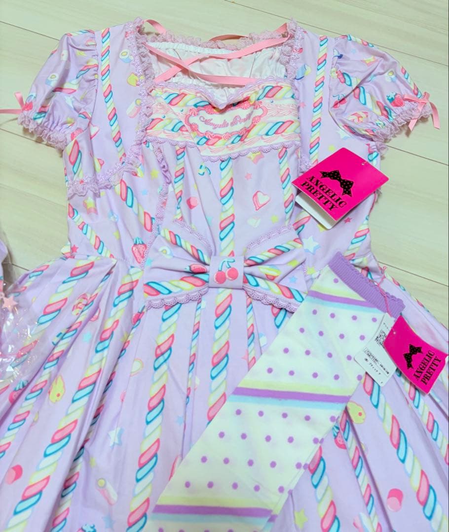 AngelicPretty♡シュガーリィカーニバル【新品着用】 - メルカリ