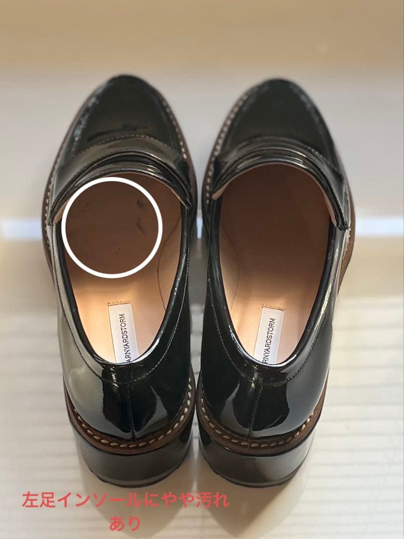 超美品】BARNYARDSTORM エナメルウエッジローファー サイズ36 - メルカリ