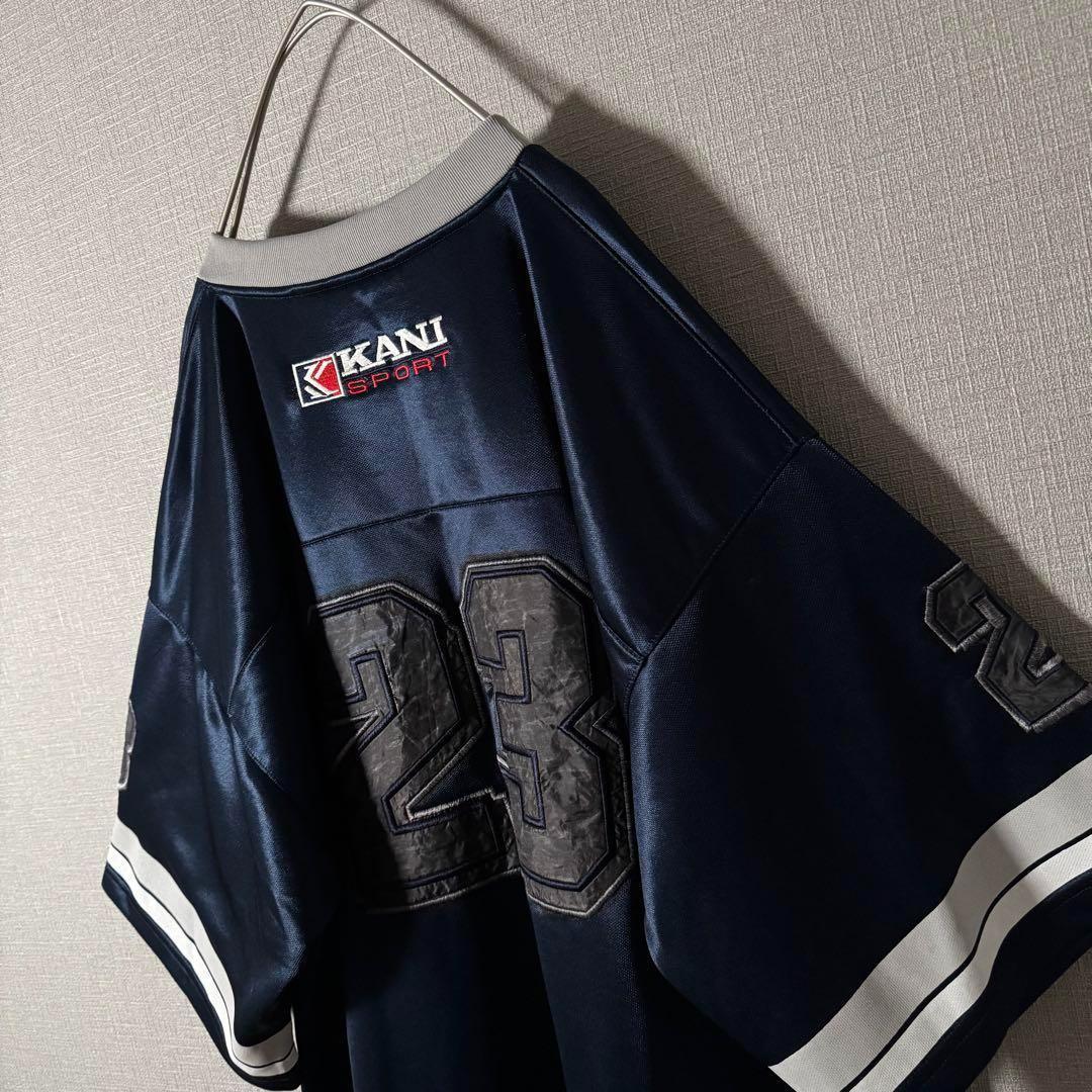 カールカナイ KARL KANI JEANS ゲームシャツ B系 90s XL - メルカリ