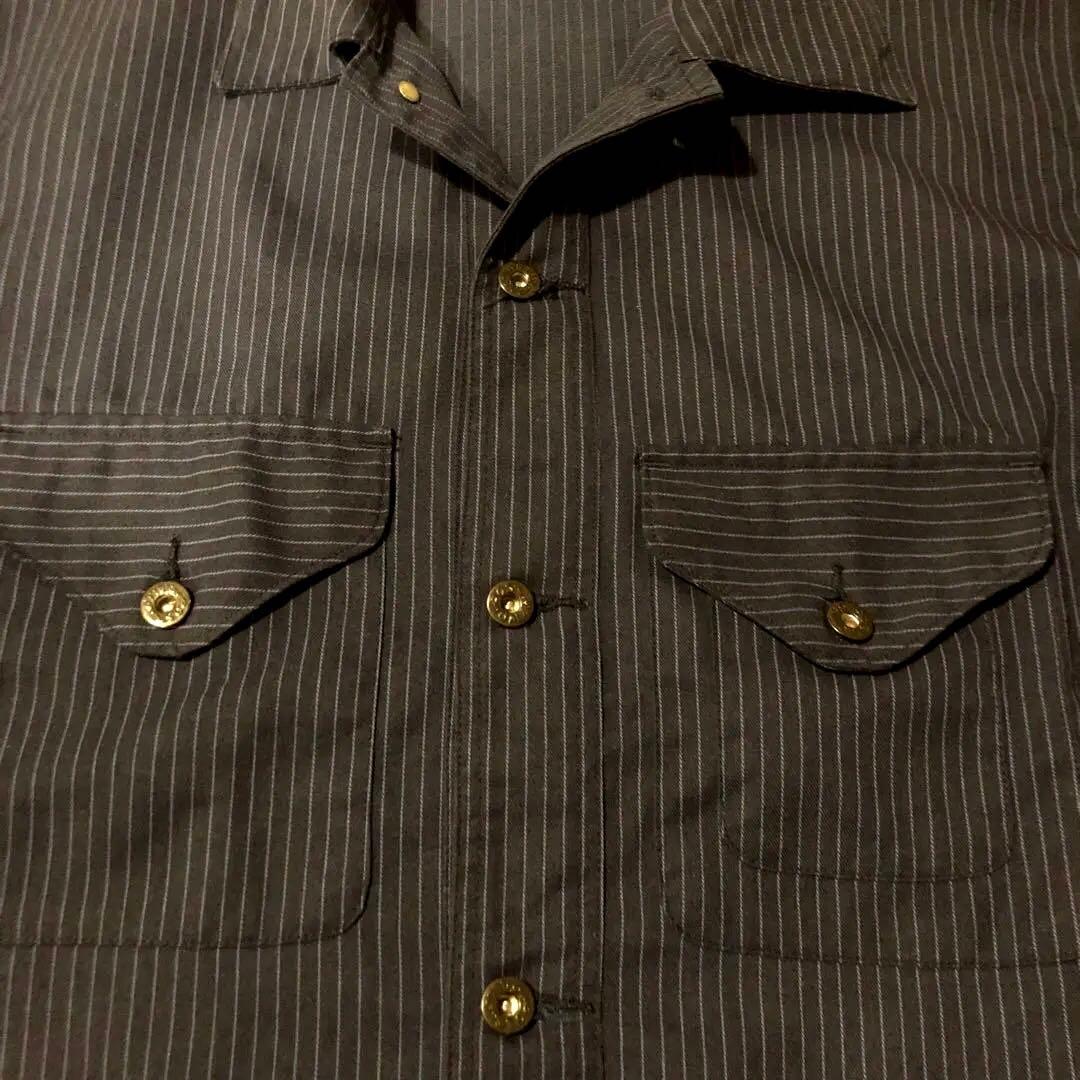 美品 POST O'ALLS ストライプ カバーオール 良生地 Lサイズ - メルカリ