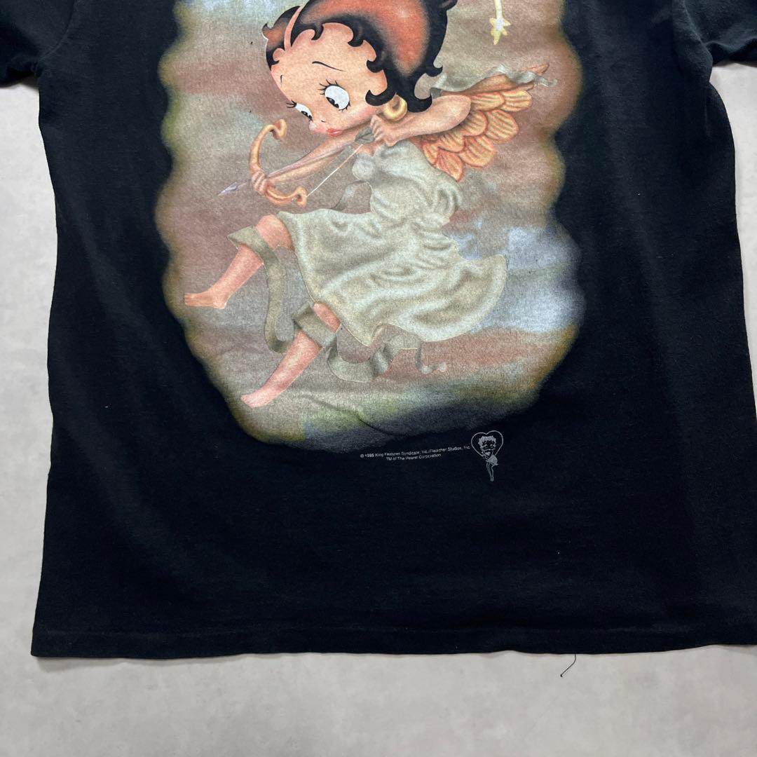 90s Betty Boop Angel Tシャツ 両面 天使 - メルカリ