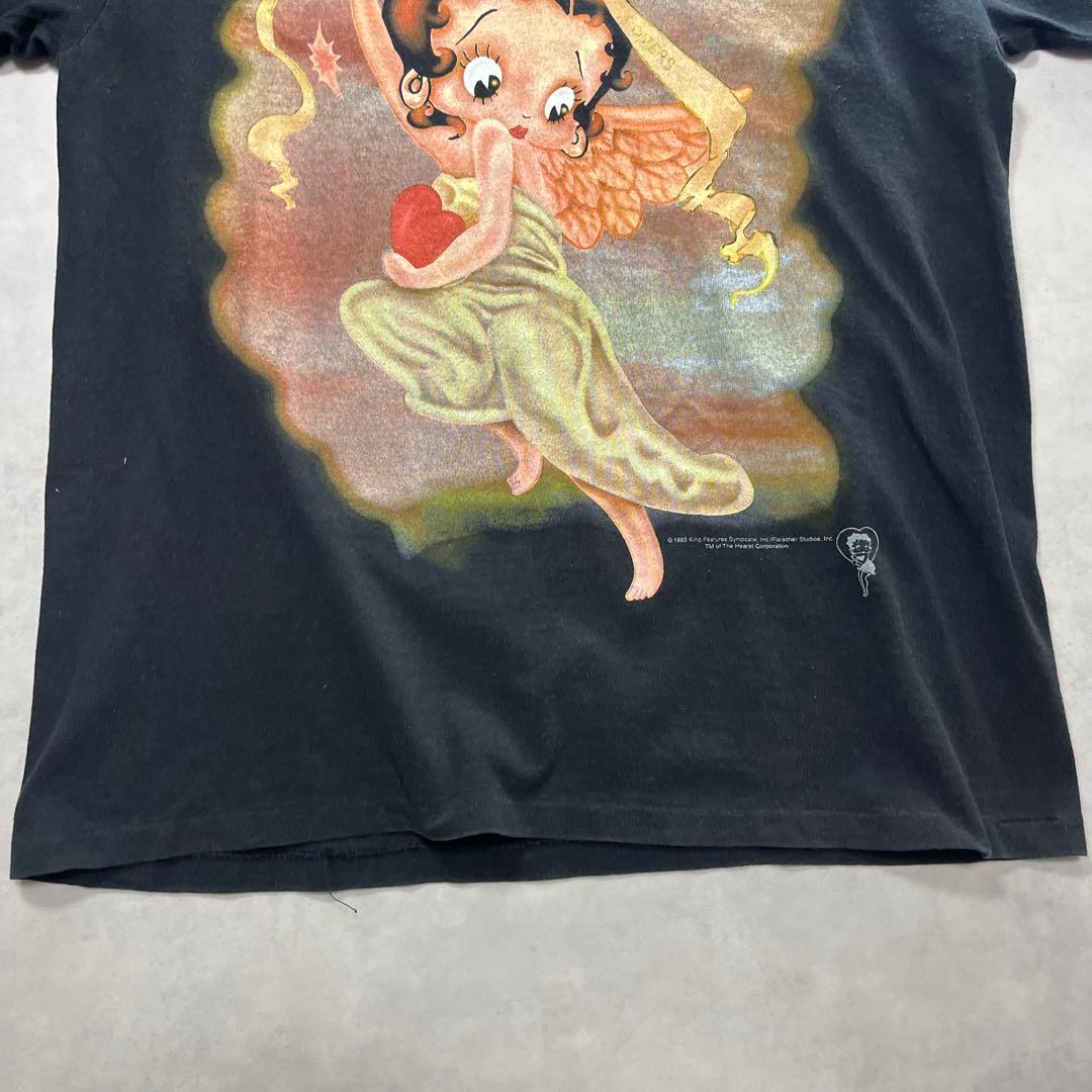 90s Betty Boop Angel Tシャツ 両面 天使 - メルカリ