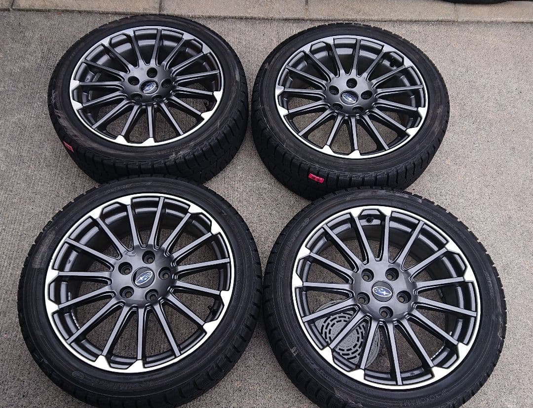 スバル　レヴォーグ　sti 純正ホイール　セット　VM系 MAT製法 軽量 スバル SUBARU レヴォーグ VM系 純正 STI ホイール 4本