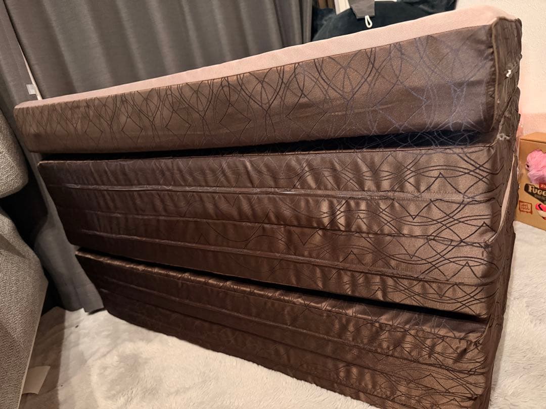 ほぼ未使用・最終値下げ】じふん敷ふとん「頂」シングルマットレス