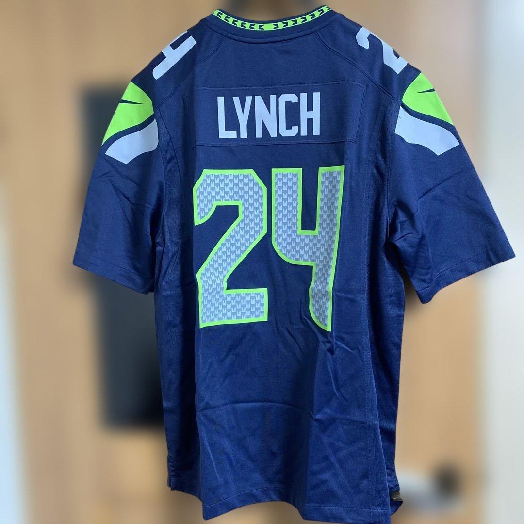 NFL SEAHAWKSシーホークス LYNCHリンチ ジャージ ユニフォーム - メルカリ