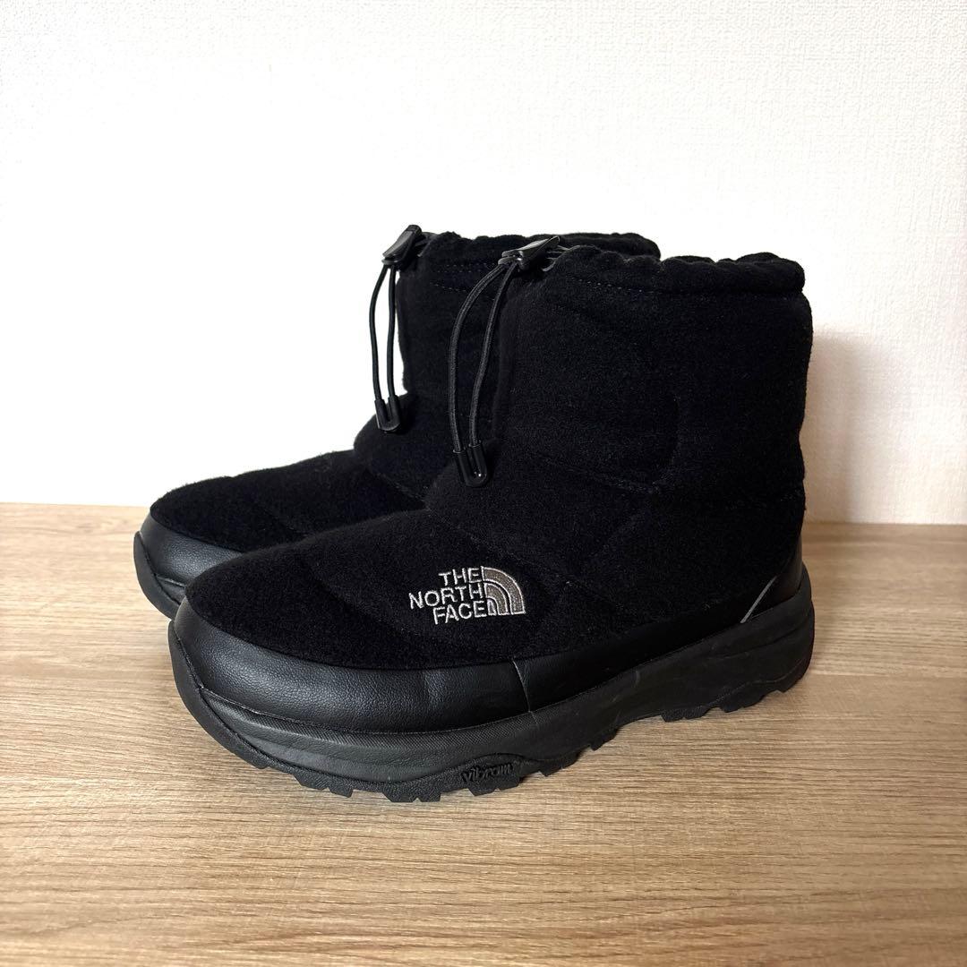 THE NORTH FACE 防水ウール ブーツ ヌプシ　ブーティ 黒　ブラック THE NORTH FACE（ザ ノースフェイス） ノースフェイス スノーブーツ
