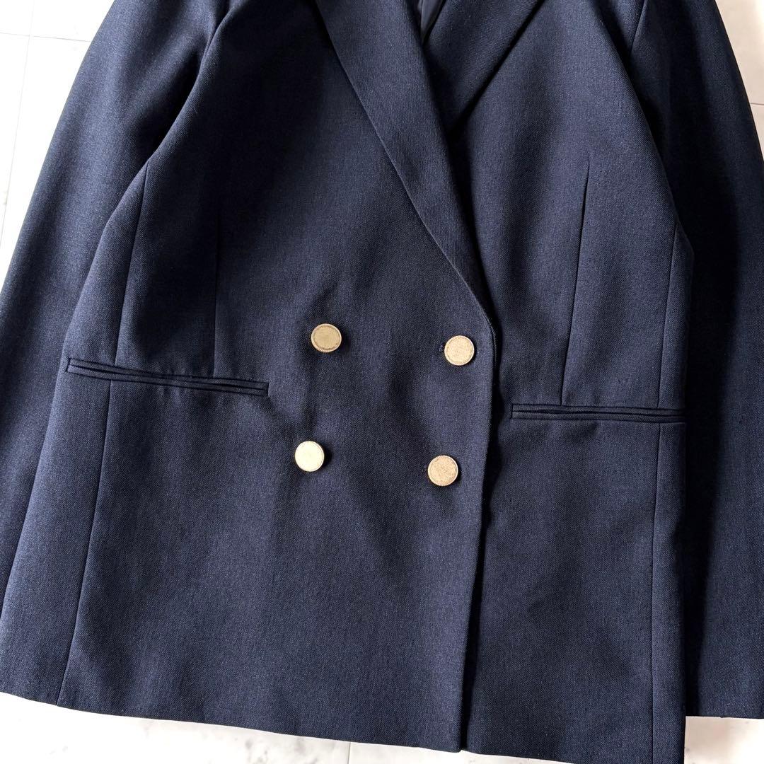 美品 ガリャルダガランテ テーラードジャケット 紺ブレ 金ボタン