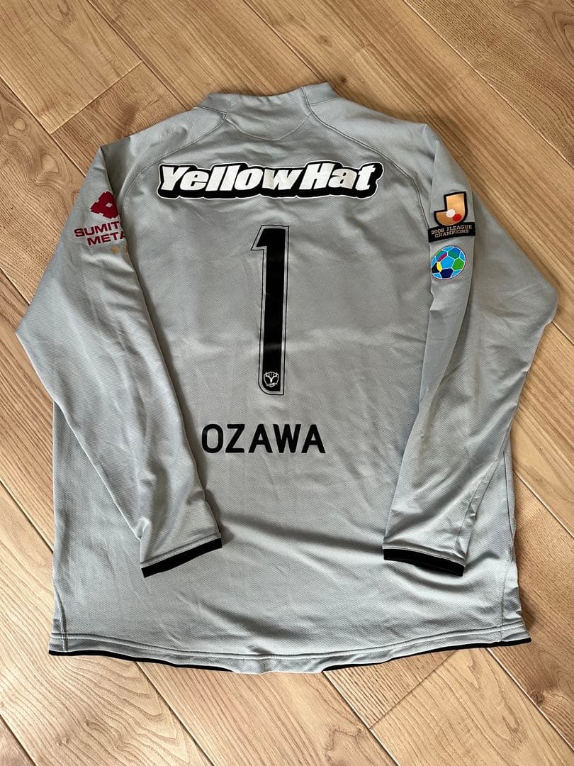 2009 NIKEユニフォーム 鹿島アントラーズ　選手支給ユニフォーム小澤英明