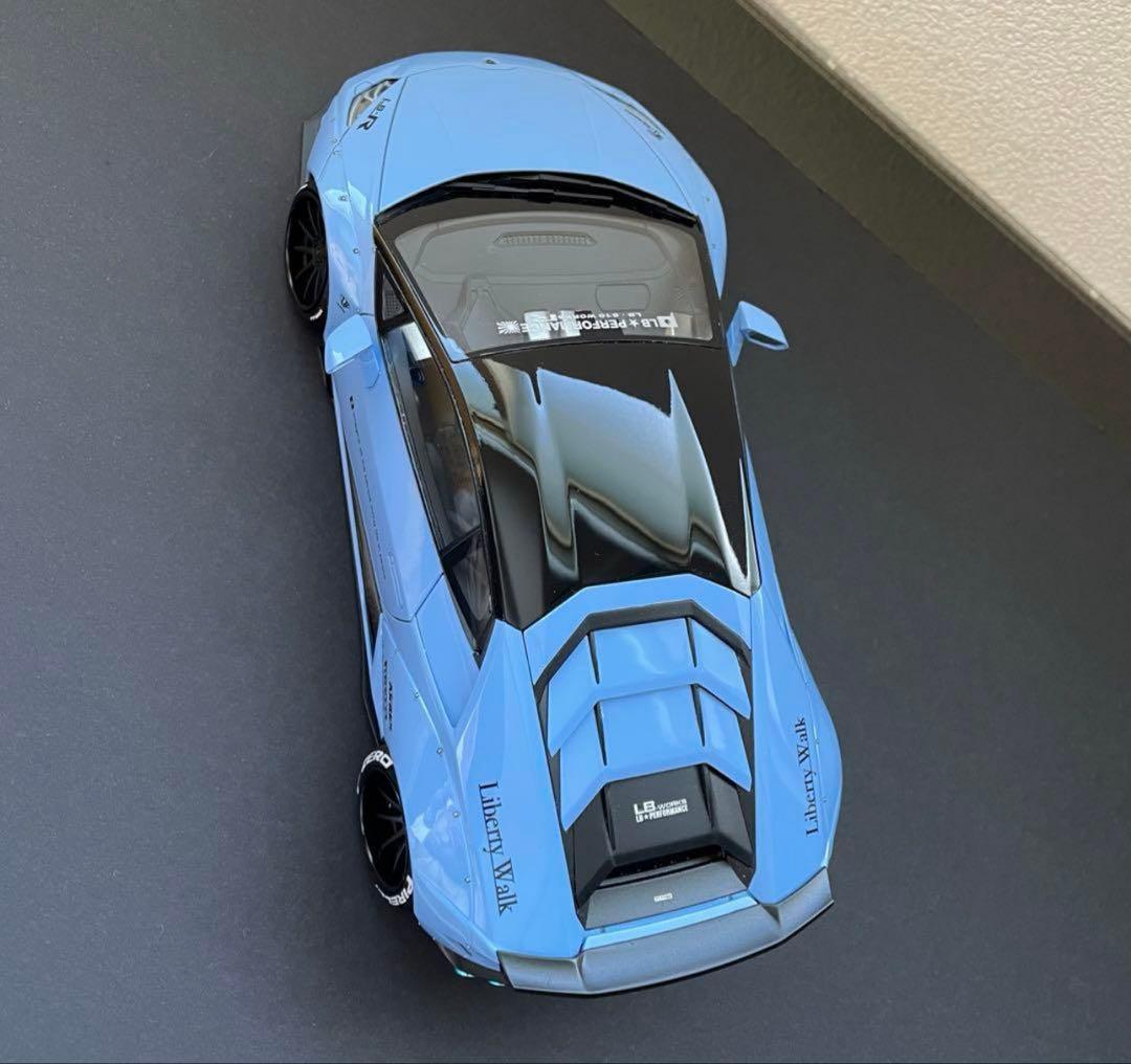 アオシマ リバティーウォーク ウラカン ランボルギーニ lb lbwk - メルカリ