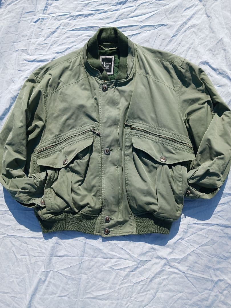 Christin　Dior　ヴィンテージ　Bomber　Jacket 　L 中古・古着通販】DIOR HOMME (ディオール オム) アトリエトライバル