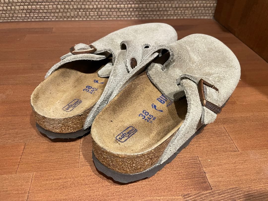 ビルケンシュトックボストントープ38（24.5cm）