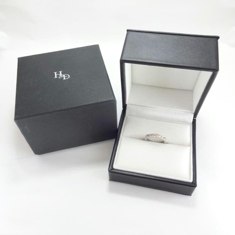 【澤田様】1.00ct　ダイヤモンド　ストレート　ハーフエタニティリングプラチナ