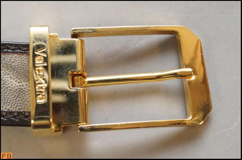 未使用 ヴァレクストラ 象革 レザー ベルト Valextra - メルカリ