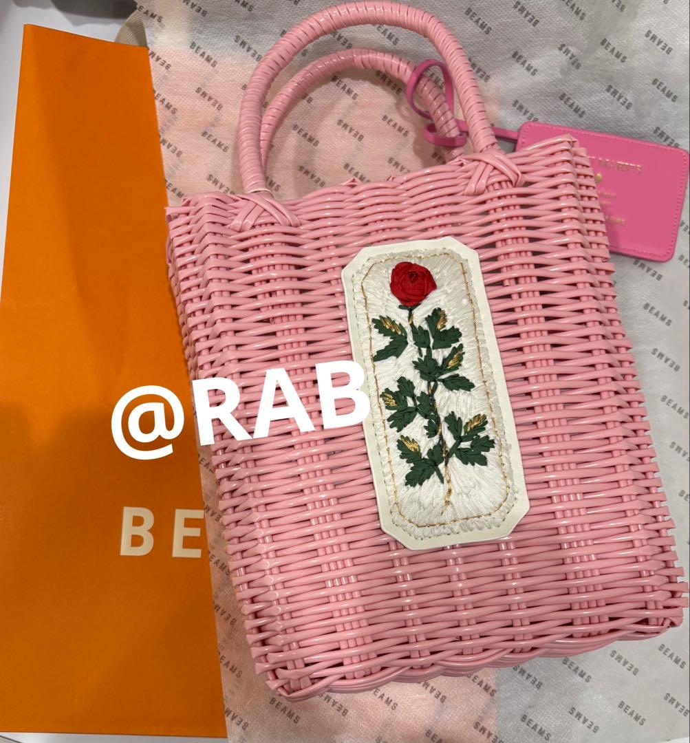 RURU MARY'S ルルメリー 手刺繍のプチかごバッグ - メルカリ