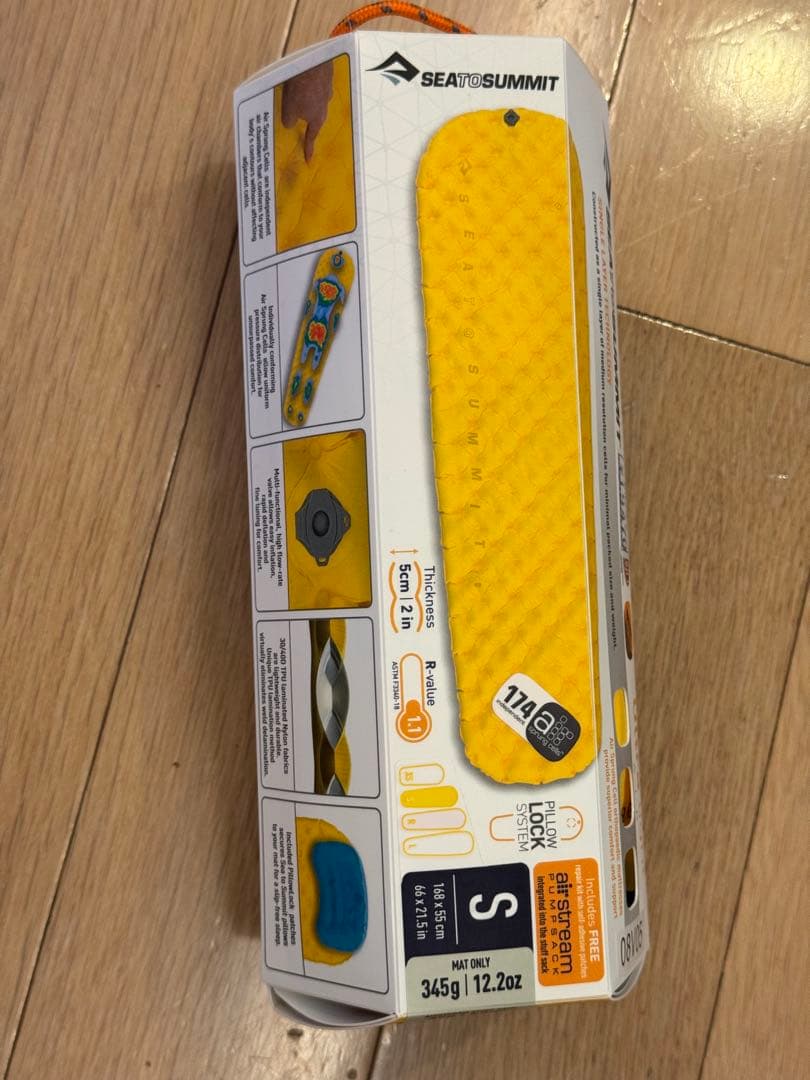 SEA TO SUMMIT(シートゥサミット) ウルトラライトマット シートゥサミット ウルトラライトマット−軽量性と寝心地を両立させた