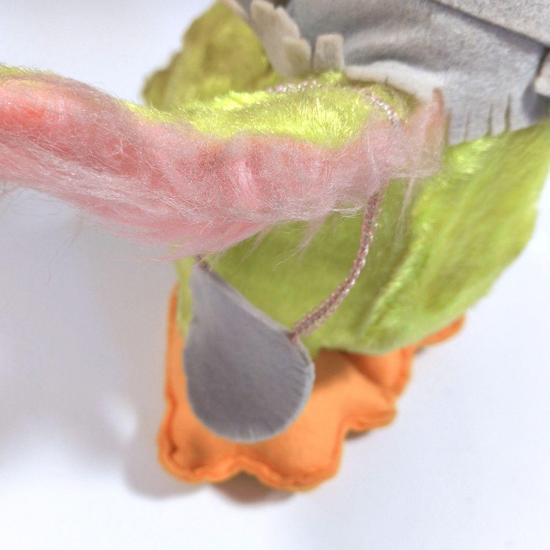 ビンテージ ラシュトン ダック ぬいぐるみ レースのバブーシュカ