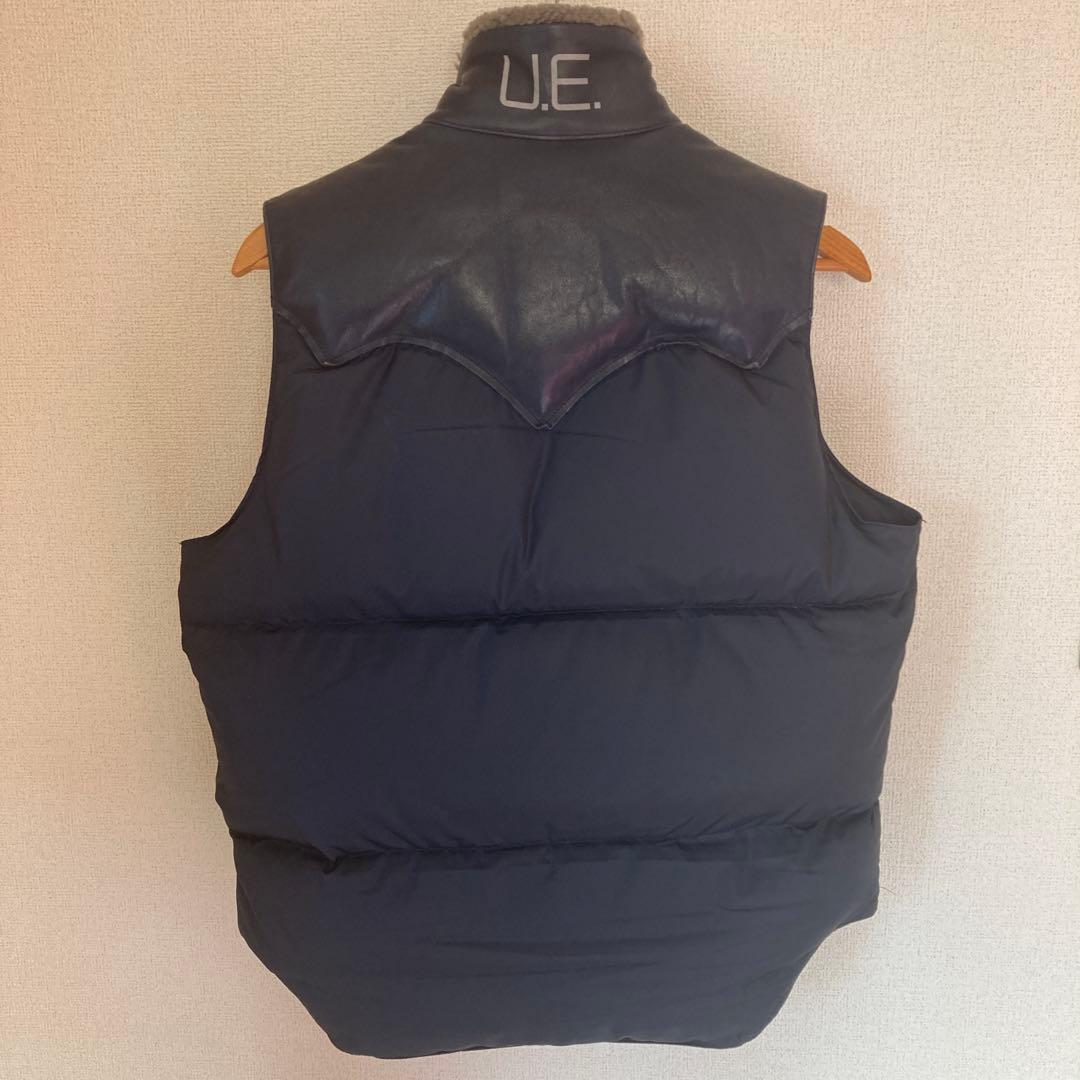 ロッキーマウンテン ソフネット別注 U.E. ネイビー ダウンベスト