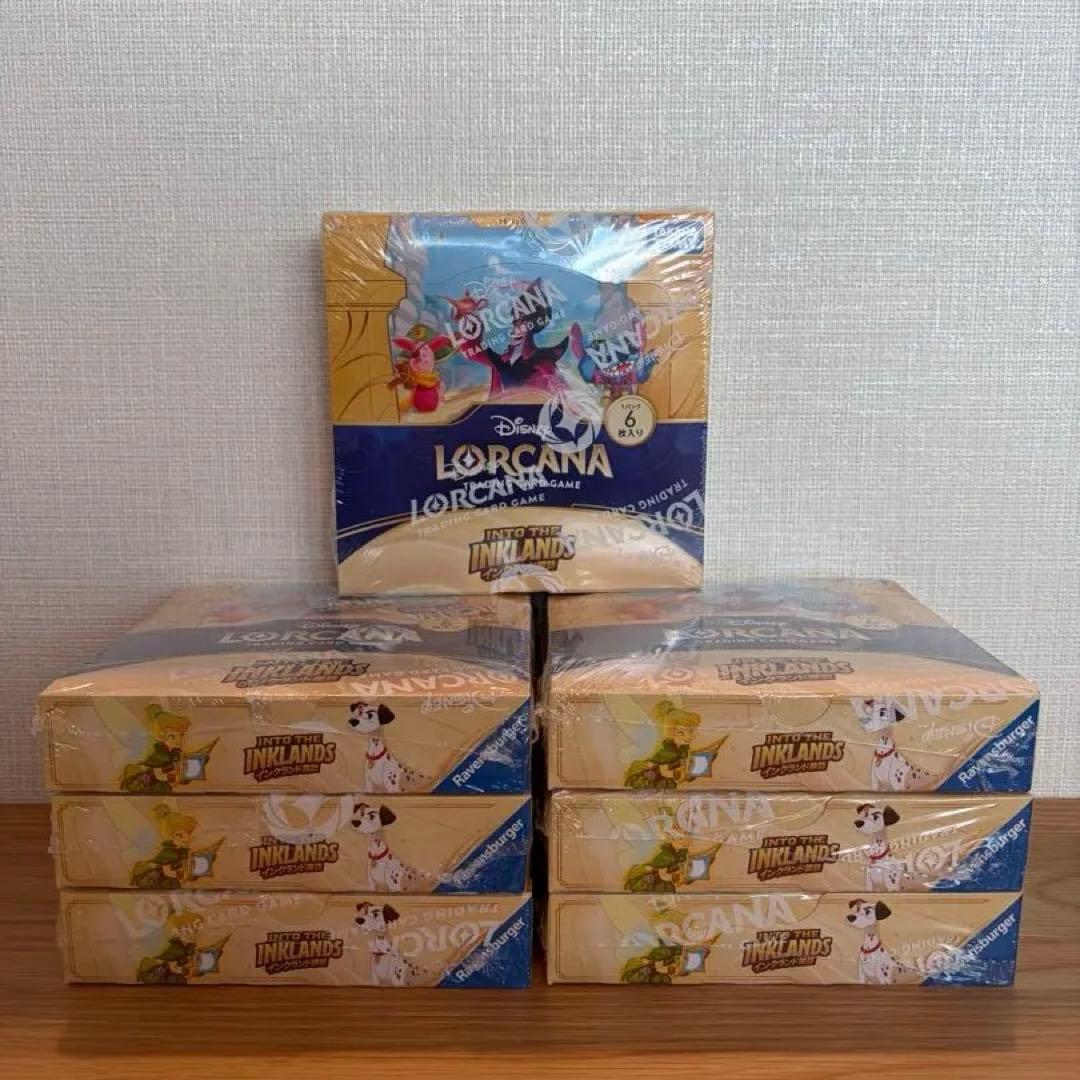 Disney Loracana ロルカナ イングランド探訪 7BOX まとめ売り ディズニー・ロルカナ・TCG 日本語版 ブースターパック インクランド