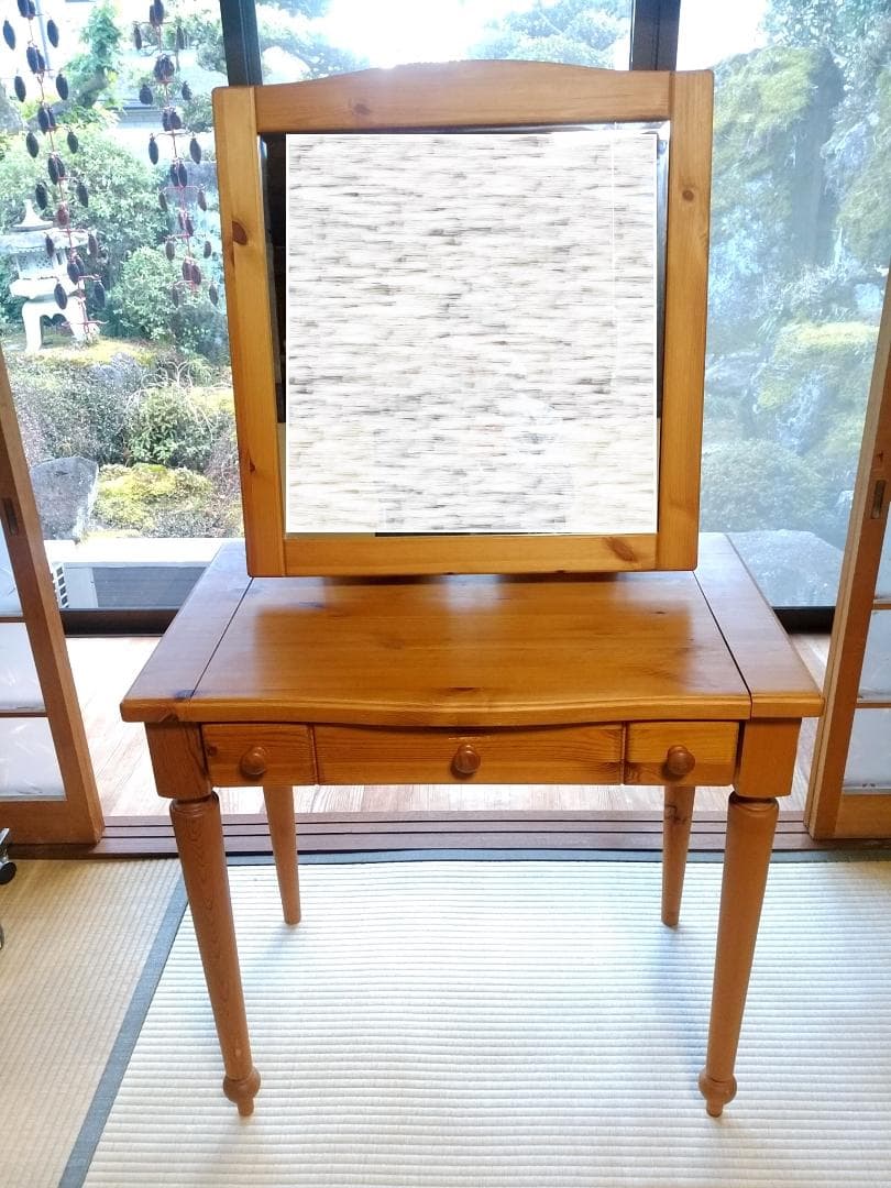 CHARDONNAY シャルドネ 机 鏡台 ドレッサー 2-2 ※鏡部分のみ