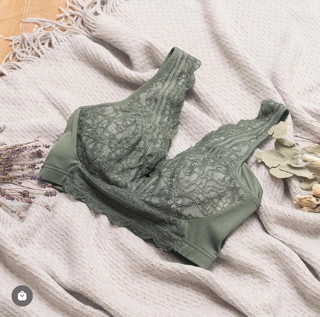 LUNA ルーナナイトブラ&ショーツ［ダスティグリーン］M - メルカリ