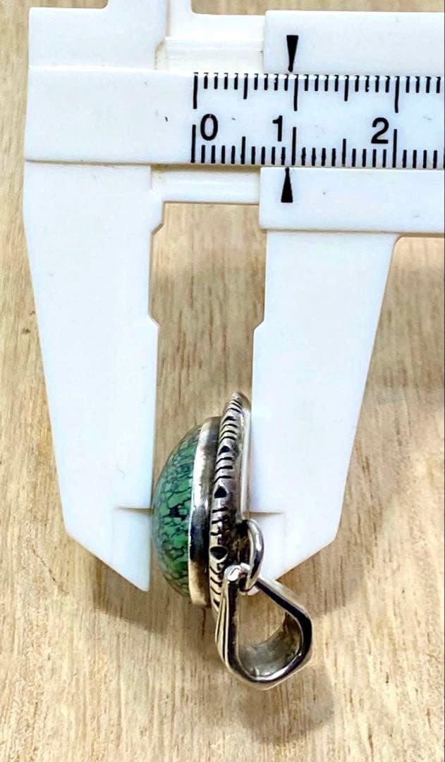 【P.A.Smith】ターコイズ ペンダントトップ ナバホ族 スターリングSV