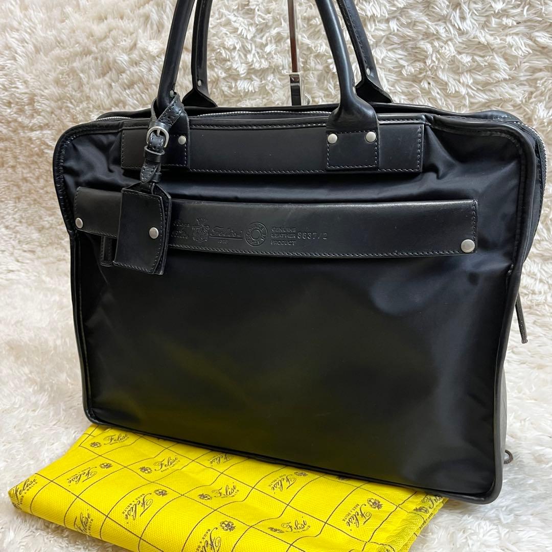 フェリージ Felisi ビジネスバッグ 8637/2 ブリーフケース ブラック
