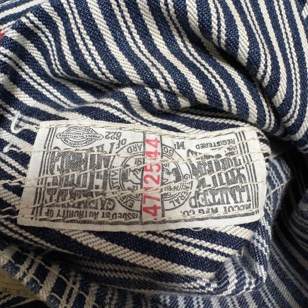 JOE McCOY 8 HOUR UNION Lot.11 ヒッコリーパンツ - メルカリ