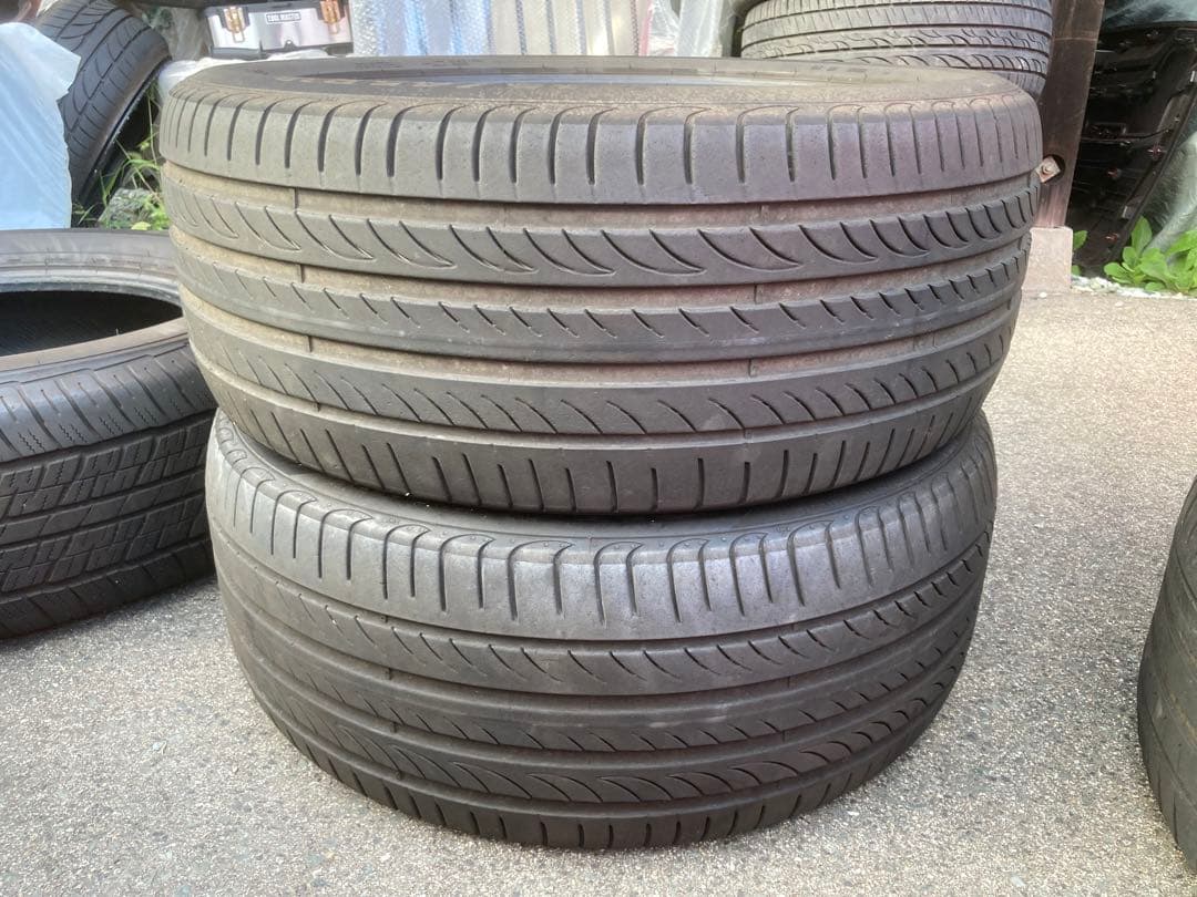 送料無料！2022年製バリ山！ミシュランPOWERCY 245/45R18 2本 25年製 285/45R22 114Y XL LR ミシュラン PRIMACY ALL SEASON Acoustic