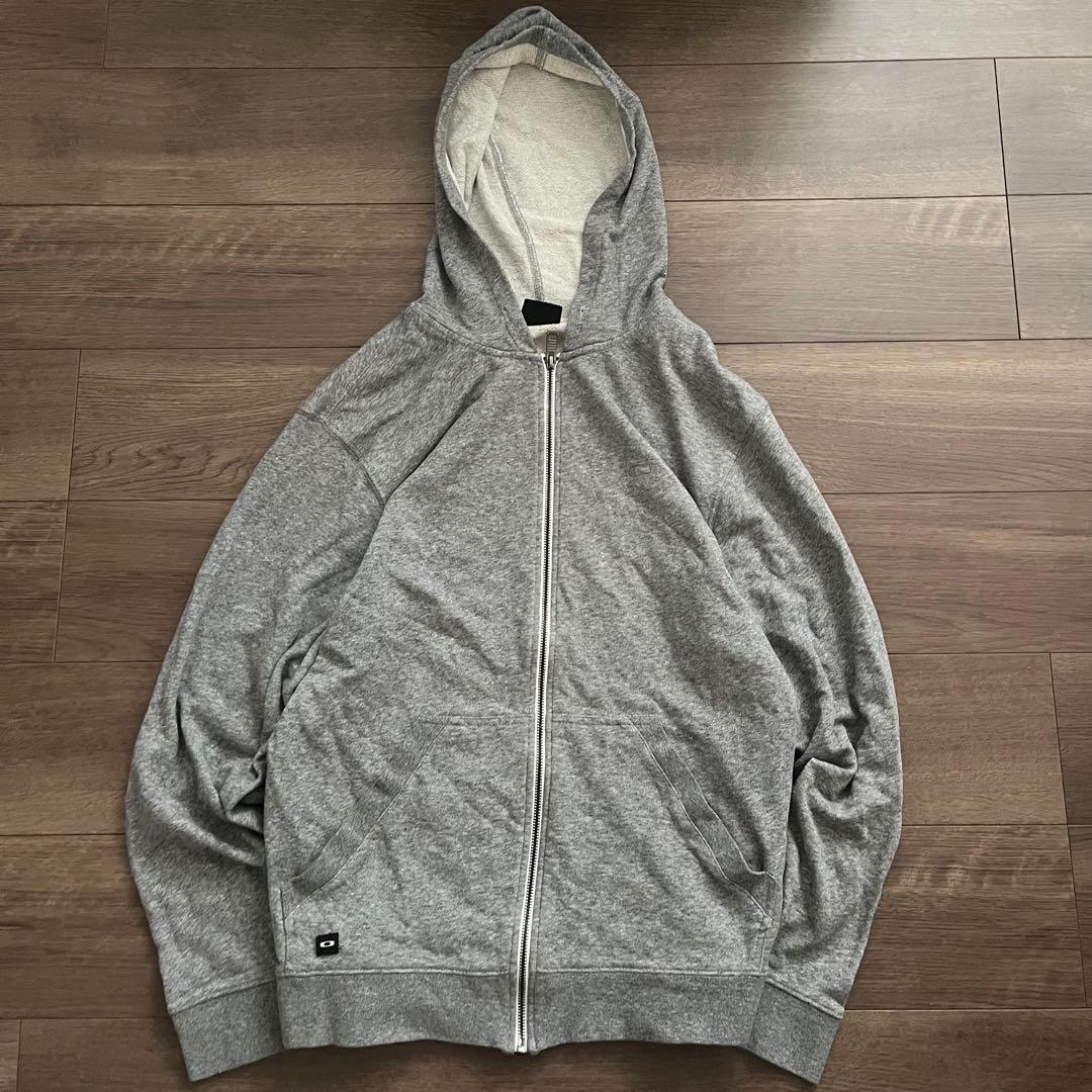 90s OAKLEY オークリー ジップパーカー archive グレー y2k - メルカリ