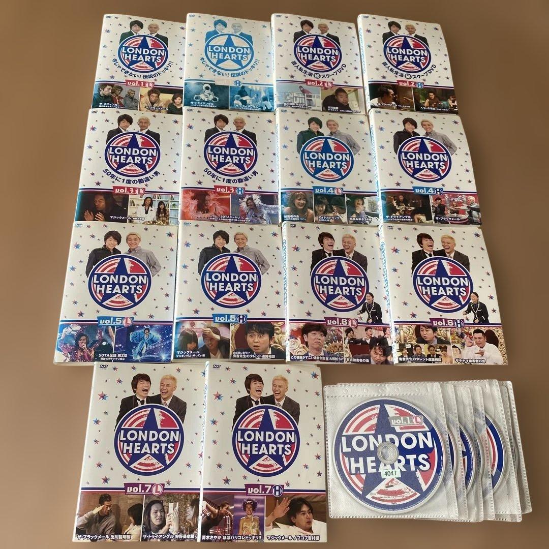 ロンドンハーツ DVD 14本 vol.1LH〜vol.7LH - メルカリ
