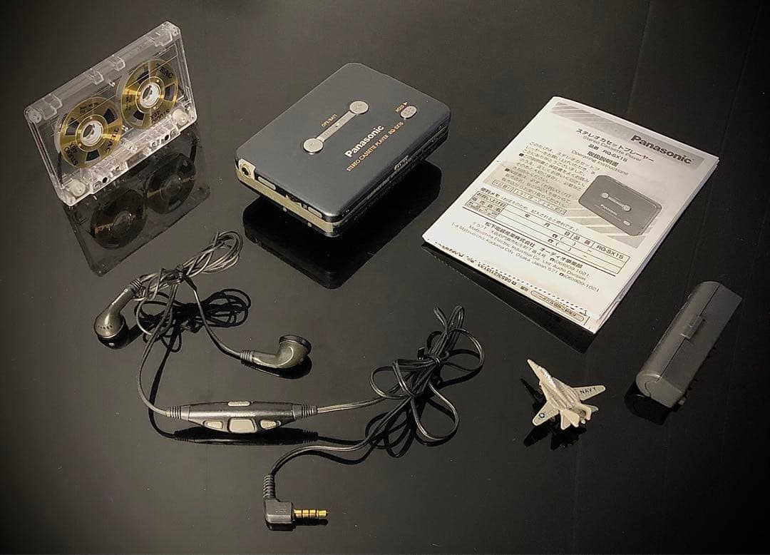 カセットプレーヤーPanasonic RQ-SX15茶「 整備済み、完動超美品