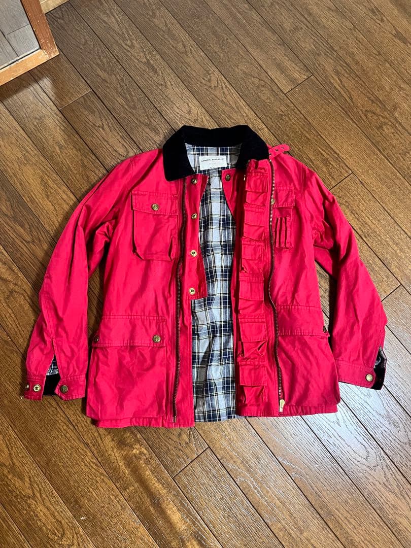 98年　ジェネラルリサーチ　パラサイト　ハンティングジャケット　m 1998年に発表されたGENERAL RESEARCH ”パラサイト”コレクションをis