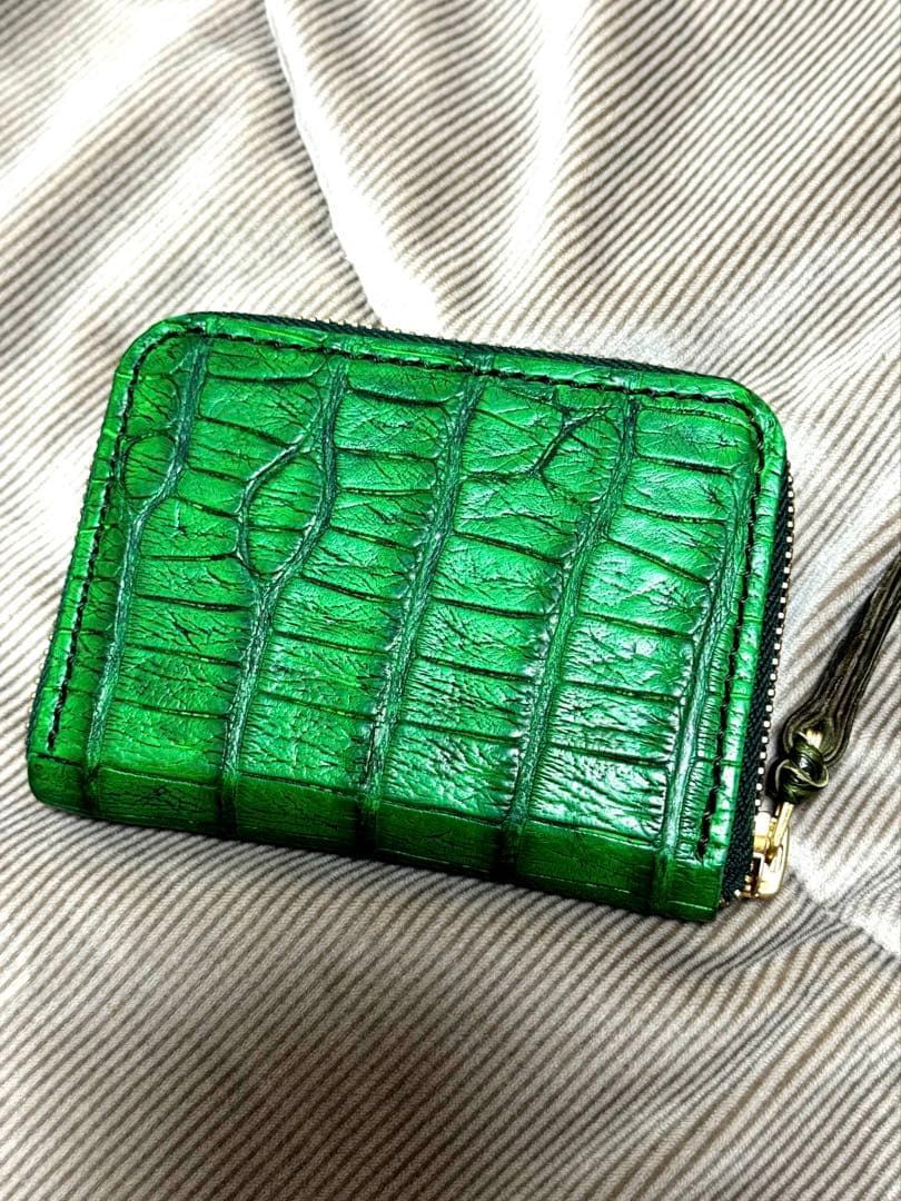 未使用！　アリゲーター　目地染　グリーン　ケース　ミニウォレット　手縫い 楽天市場】アリゲーター（カラーレッド）（バッグ・小物・ブランド雑貨