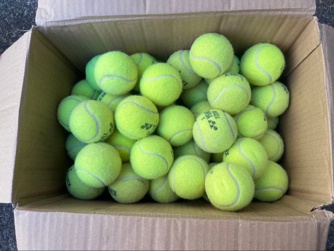 硬式テニスボール 100球 ヨネックス - メルカリ