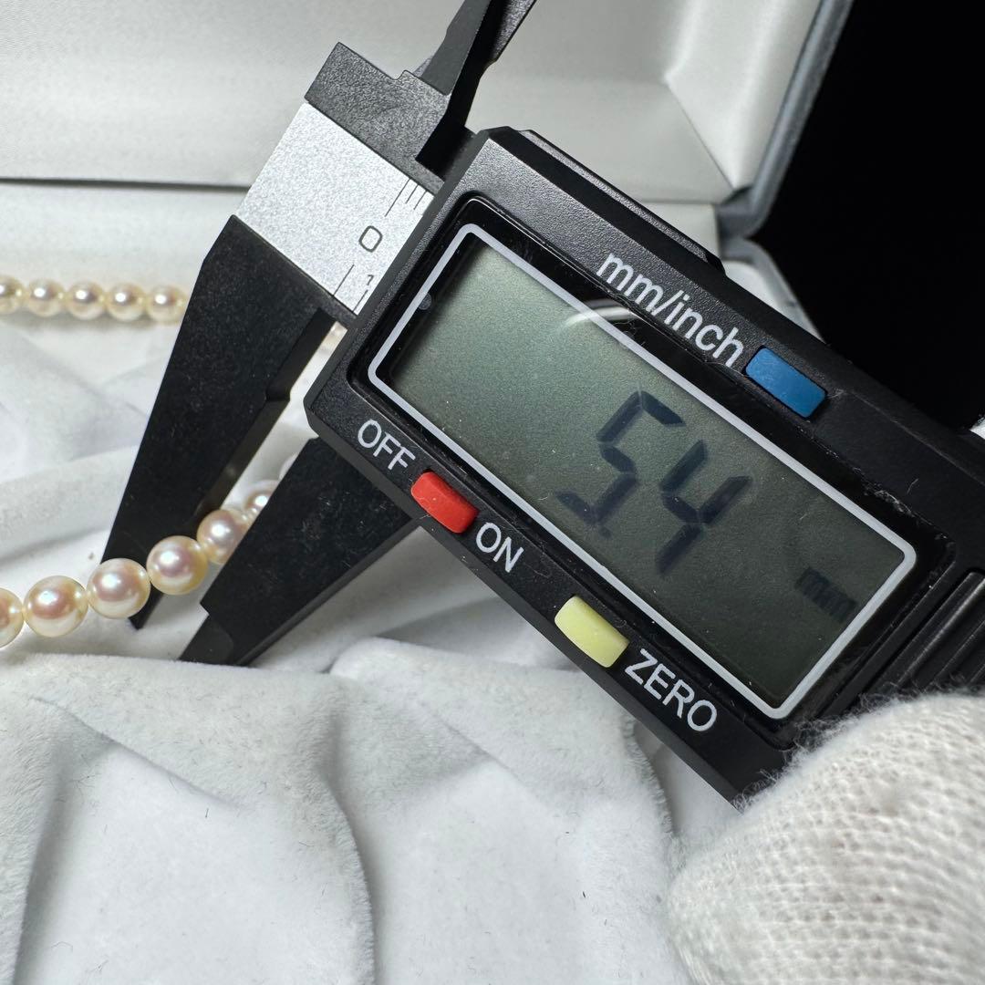 ミキモト あこや真珠 ベビーパール セミロングネックレス 55cm 5.4mm