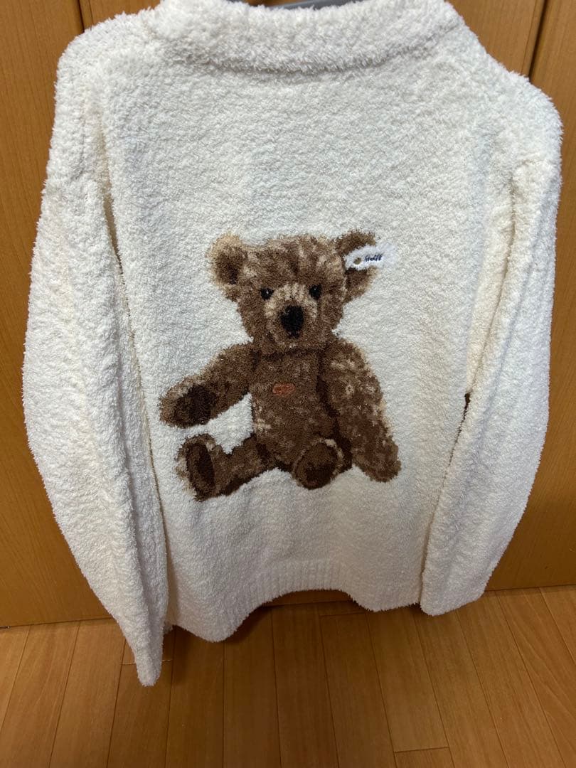 ☆新品未使用 ジェラートピケ ルームウェア クマベアカーディガン